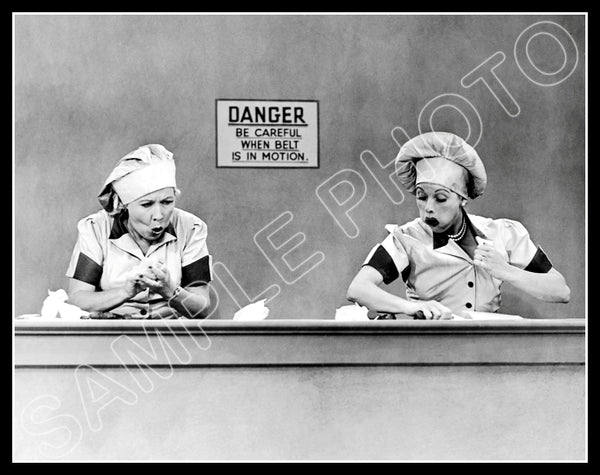 Lucille Ball 11X14 Photo - 1952 I Love Lucy Job Switching - 3639