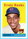 Ernie Banks 1958 Topps Custom Card - 4113
