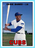 Ernie Banks 1967 Topps Custom Card - 4463