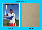 Ernie Banks 1967 Topps Custom Card - 4463