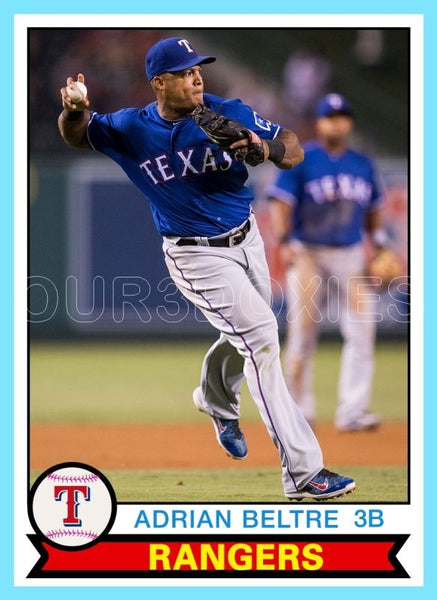 Adrian Beltre 1979 Topps Custom Card - 4914