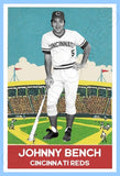 Johnny Bench 1933 DeLong Custom Card - 4618