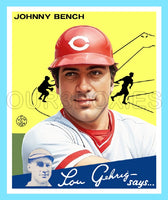 Johnny Bench 1934 Goudey Custom Card - 3712