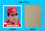 Johnny Bench 1948 Leaf Custom Card - 3884