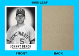 Johnny Bench 1960 Leaf Custom Card - 4411