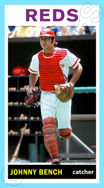 Johnny Bench 1964 Topps Tall Boy Custom Card - 4631