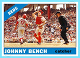 Johnny Bench 1966 Topps Custom Card - 4438