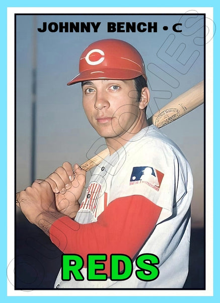 Johnny Bench 1967 Topps Custom Card - 4464