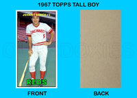 Johnny Bench 1967 Topps Tall Boy Custom Card - 4945