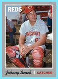 Johnny Bench 1970 Topps Custom Card - 4549