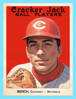 Johnny Bench 1914 Cracker Jack Custom Card - 3649