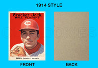 Johnny Bench 1914 Cracker Jack Custom Card - 3649