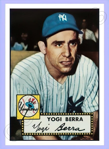 Yogi Berra 1952 Topps Reproduction Card - 4028