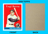 Yogi Berra 1958 Topps Custom Card - 4115
