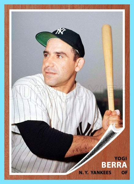 Yogi Berra 1962 Topps Custom Card - 4286
