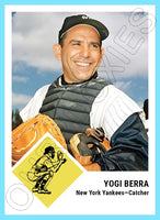 Yogi Berra 1963 Fleer Custom Card - 4313