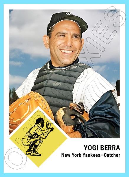 Yogi Berra 1963 Fleer Custom Card - 4313