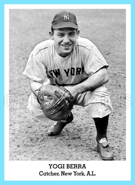 Yogi Berra 1947 Tip Top Bread Custom Card - 3811