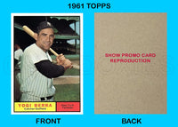 Yogi Berra 1961 Topps Reproduction Card - 4250