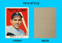 Yogi Berra 1914 Cracker Jack Custom Card - 3650
