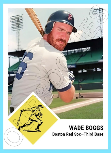 Wade Boggs 1963 Fleer Custom Card - 4314
