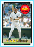 Wade Boggs 1969 Topps Custom Card - 4527
