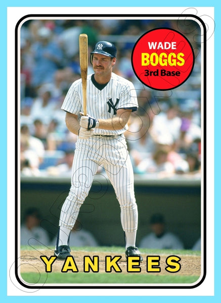 Wade Boggs 1969 Topps Custom Card - 4527