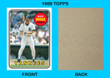 Wade Boggs 1969 Topps Custom Card - 4527