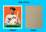 Jim Bottomley 1948 Leaf Custom Card - 3886