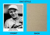 Jim Bottomley 1947 Tip Top Bread Custom Card - 3812