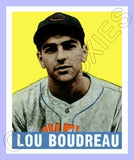 Lou Boudreau 1948 Leaf Reproduction Card - 3856