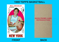 Bill Bradley 1969 Topps Tall Boy Reproduction Card - 4543