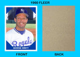 George Brett 1960 Fleer Custom Card - 4195