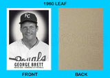 George Brett 1960 Leaf Custom Card - 4412