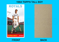 George Brett 1964 Topps Tall Boy Custom Card - 4632