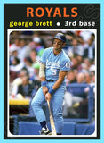 George Brett 1971 Topps Custom Card - 4586
