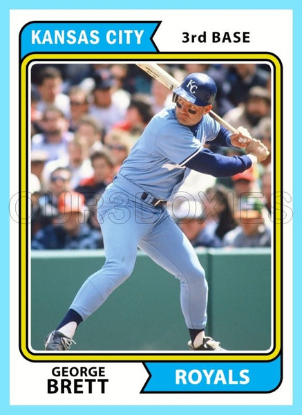 George Brett 1974 Topps Custom Card - 4803