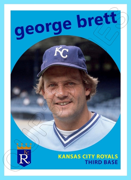 George Brett 1959 Topps Custom Card - 4155