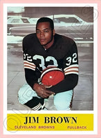 Jim Brown 1964 Philadelphia Football Reproduction Card - 4360