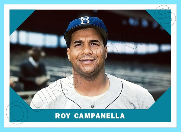 Roy Campanella 1960 Fleer Custom Card - 4196