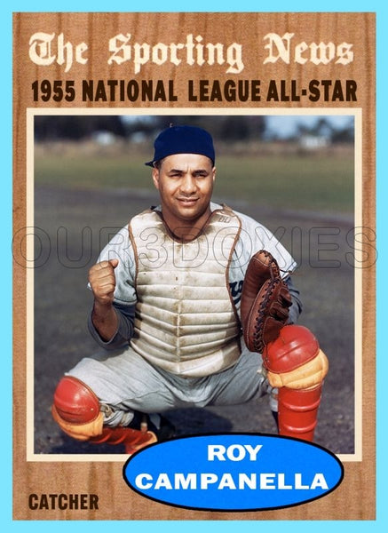 Roy Campanells 1962 Topps AS Custom Card - 4288