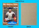 Roy Campanells 1962 Topps AS Custom Card - 4288