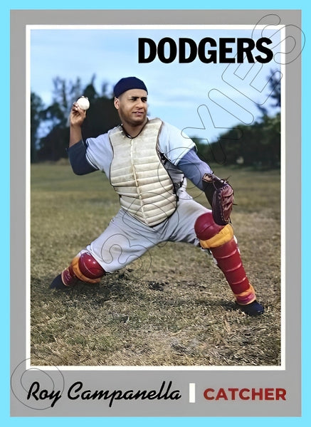 Roy Campanella 1970 Topps Custom Card - 4555
