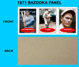 Cobb Campanella Dean 1971 Bazooka Panel #1 Custom Card - 4717