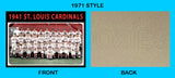 1941 St. Louis Cardinals 1971 Topps Custom Card - 4587