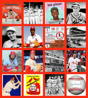 St. Louis Cardinals Baseball Cards Collectibles Custom Made Binder Inserts 3 Sizes - 3435