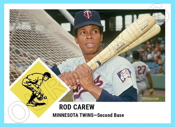 Rod Carew 1963 Fleer Custom Card - 4316
