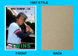 Rod Carew 1967 Topps Custom Card - 4465