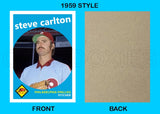 Steve Carlton 1959 Topps Custom Card - 4158