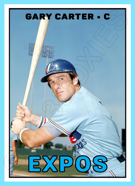 Gary Carter 1967 Topps Custom Card - 4466